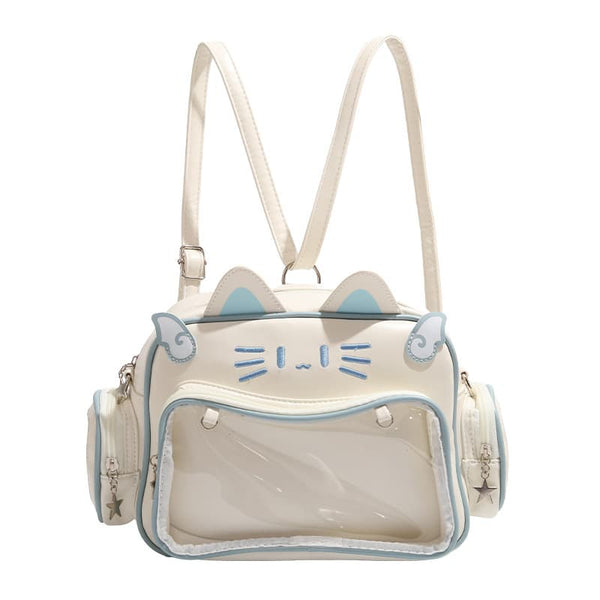 Cat Ita Bag Large Capacity 2025 Trendy Shoulder, Crossbody & Backpack(No Doll Included)