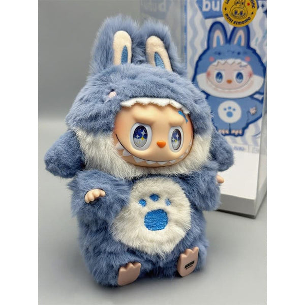 Labubu Blue Shark Outfit for 15–17cm Dolls Gen 1/2/3 | Cute Clothes Only (No Doll Included)